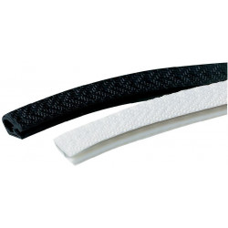 Protection flexible des bords noir avec mousse10-30mm 133x30mm 50m