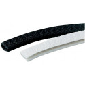 Protection flexible des bords noir avec mousse10-30mm 10x19mm 50m