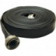 Tuyau plat polyvalent Syntex universel noir, caoutchouté C/52 m. raccord 20m OSW