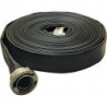 Tuyau plat polyvalent Syntex universel noir, caoutchouté C/52 m. raccord 20m OSW