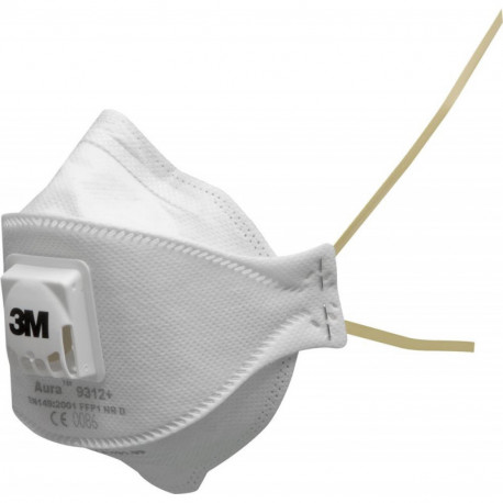 Masque à poussière fine Aura 9312+ Generation 3 FFP1 (Par 10)