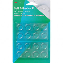 Bumpon 16 Unités Tampons élastiques Transp. 191 x 41mm (Par 18)