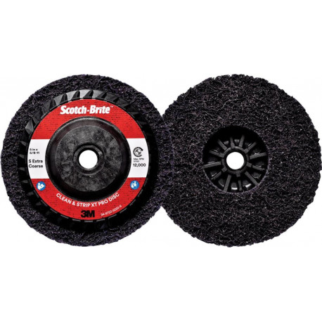 Disque abrasif gros grain avec plaque Ř 125 mm XT-RD PRO 3M