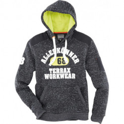 Sweat à capuche en tricot Taille S citron vert