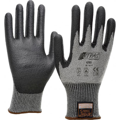 Gant anti-coupure Taeki5. PU-besch.. Taille 2XL (Par 10)