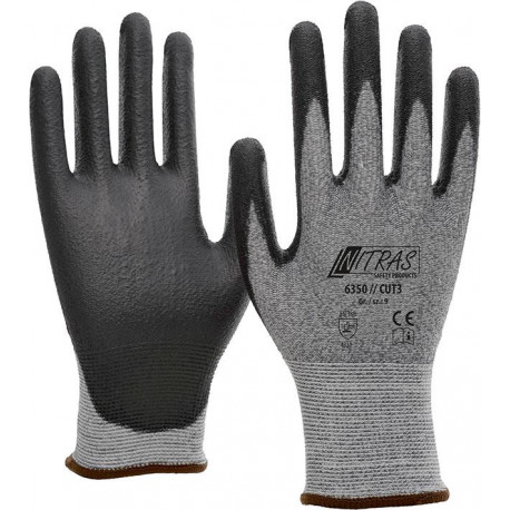 Gant anti-coupure Nitras Cut 3. Taille 2XL (Par 10)