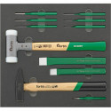 Module d'outils 2/3 marteau et burins FORTIS