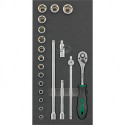 Module d'outils 1/3 clé douille 3/8 FORTIS
