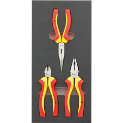 Module d'outils 1/3 pince VDE FORTIS
