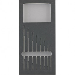 Module d'outils 1/3 vide clé mixte double FORTIS