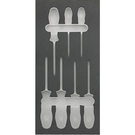 Module d'outils 1/3 vide pour tournevis Torx FORTIS