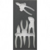 Module d'outils 1/3 vide pour pince FORTIS