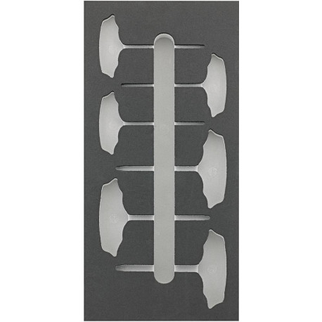 Module d'outils 1/3 vide T-Griff Torx FORTIS