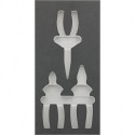 Module d'outils 1/3 vide pour pince VDE FORTIS