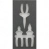 Module d'outils 1/3 vide pour pince VDE FORTIS
