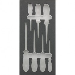 Module d'outils 1/3 vide Tournevis VDE FORTIS