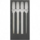 Module d'outils 1/3 vide pour lime FORTIS