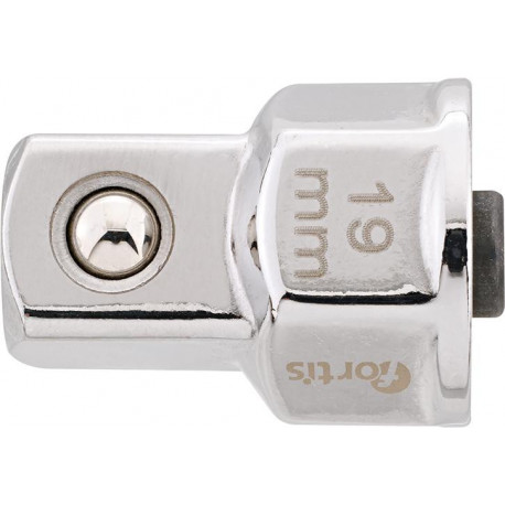 Adapteur Clé à douille 19mm pour 1/2 FORTIS
