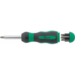 Tournevis multi embout 7 unités. FORTIS