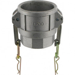 Raccord Kamlok Typ D DN80. IG 3". Alu