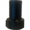 Raccord de bidon IBC avec buse rainurée. PP.IBC IG 2" (S60x6) -1.1/2". 32mm