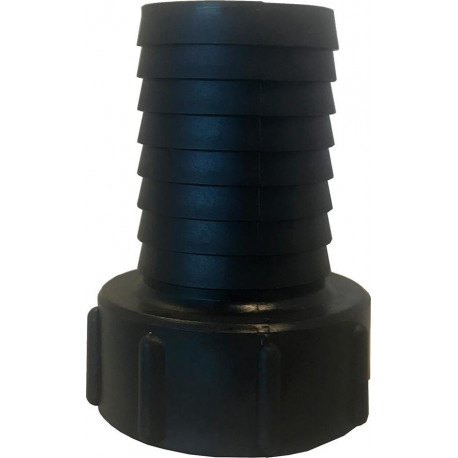 Raccord de bidon IBC avec buse rainurée. PP.IBC IG 2" (S60x6) -2". 50mm