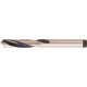 Foret hélicoïdal à queue cylindrique, à plaquette carbure rapportée, Ø h8 : 4,40 mm, Long. totale 63 mm, Long. hélice 28 mm