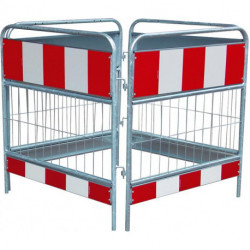 Grille de protection de trou égout 1,60 x 1,60 m
