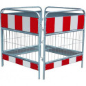 Grille de protection de trou égout 1,60 x 1,60 m