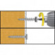 CELO Vis isolante IPS-H 55 marron cuivre RAL 8004 (Par 50)