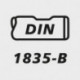Porte-lame de scie D1835B D 100 x 22 mm Tschorn