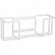 Support pour lingettes blanc 415x13x145