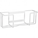 Support pour lingettes blanc 415x13x145