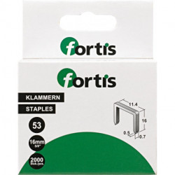Agrafes 16 mm a 2000 Unités FORTIS