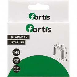 Agrafes 14 mm a 2000 Unités FORTIS