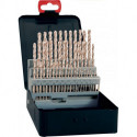 Set Foret hélicoidal DIN338 HSS rectifiés Typ N 1-59mm FORTIS (Par 5)