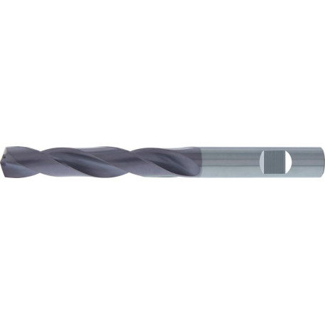 Foret hélicoidal VHM TiALN Typ UNI axe HB Refroidissement interne 5xD 200mm FORTIS