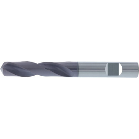 Foret hélicoidal VHM TiALN Typ UNI axe HB 3xD 195mm FORTIS