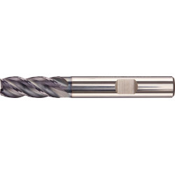 Fraise en carbure monobloc VHM HPC INOX-D6527L 600VA Z4HB Carap+FORTIS