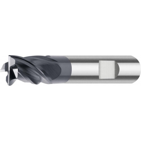 Fraise en carbure monobloc VHM HPC INOX-D6527K 800VA Z4HB Carap+FORTIS
