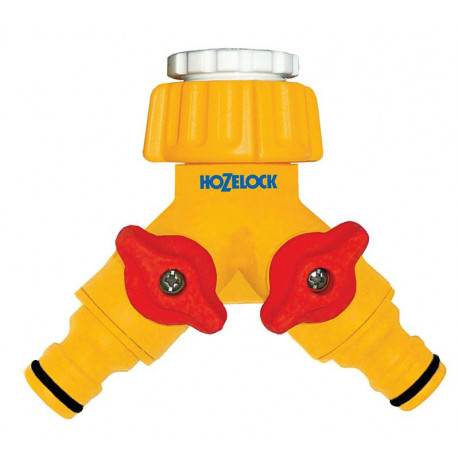 Raccord robinet double 125/19mm