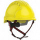 Casque de protection EN 397. EN 12492 jaune JSP