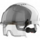 Casque avec lunette intégré blanc JSP
