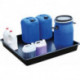 Plateau de collecte pour Petit conteneur 100x100x12cm 99 Litres