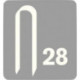 Agrafeuse, Construction entièrement en métal, R28, 20511710