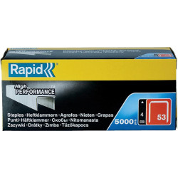 Agrafes 53/04 a 5000 Unités Rapid
