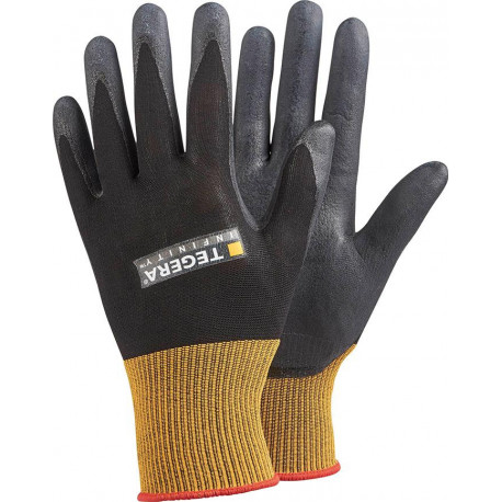 Gant tricoté nitrile anti-coupures.Tegera 8800 Taille 8