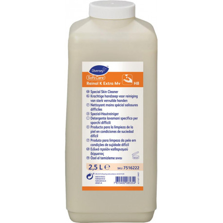 Nettoyant mains spécial salissures difficiles SoftCare REINOL K extras 25 L (Par 6)