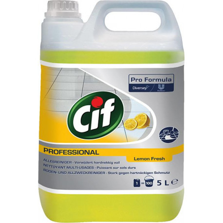 Cif Nettoyant multi Usage Citron 5 L (Par 2)