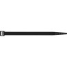 Serre cables noir UV 550x9mm a100 Unités SapiSelco